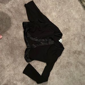 LOFT - Black Cardigan Top - Size M